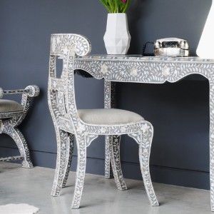 Interior design inspired by mother of pearl hues grey-mother-of-pearl-inlay-regency-chair.jpg